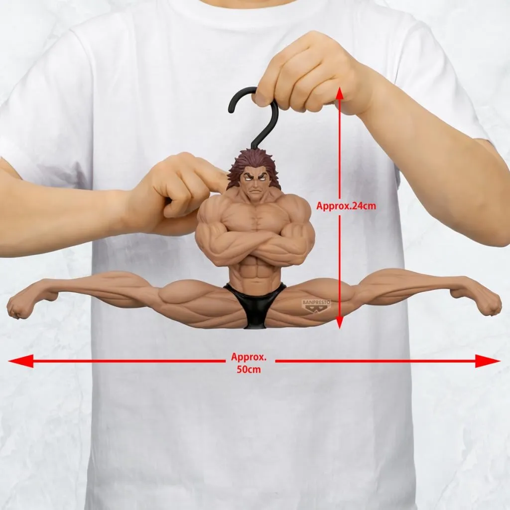 BAKI - Yujiro Hanma - Figure Hanger Grandista x Figure Life 24cm